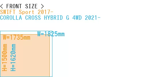 #SWIFT Sport 2017- + COROLLA CROSS HYBRID G 4WD 2021-